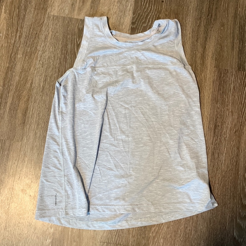North face workout tank gray size XXL flash dry